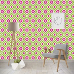 Ogee Ikat Wallpaper & Surface Covering