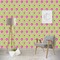 Ogee Ikat Wallpaper & Surface Covering