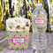 Ogee Ikat Water Bottle Label - w/ Favor Box