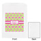 Ogee Ikat White Treat Bag - Front & Back View