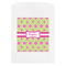 Ogee Ikat White Treat Bag - Front View