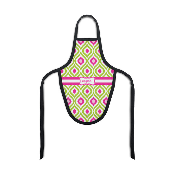 Custom Ogee Ikat Bottle Apron (Personalized)