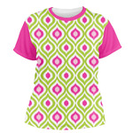 Ogee Ikat Women's Crew T-Shirt - X Large