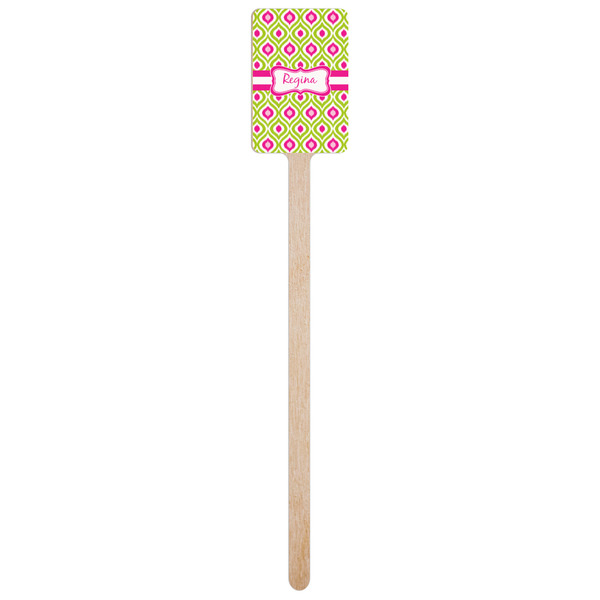 Ogee Ikat Wooden 6.25" Stir Stick - Rectangular - Single Stick