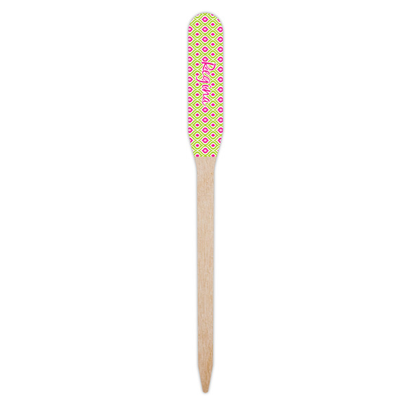 Ogee Ikat Wooden Food Pick - Paddle - Single Pick