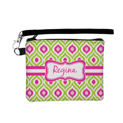 Ogee Ikat Wristlet ID Case w/ Name or Text