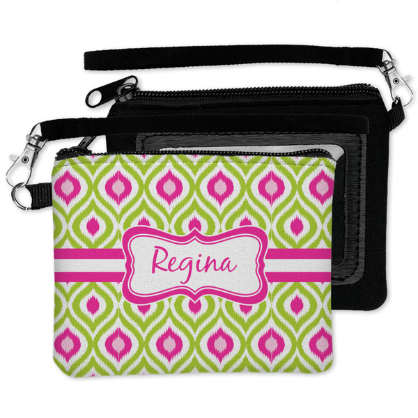 Ogee Ikat Wristlet ID Cases - MAIN