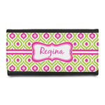 Ogee Ikat Leatherette Ladies Wallet (Personalized)
