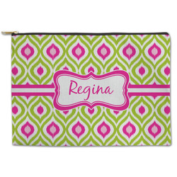 Ogee Ikat Zipper Pouch - Large - 12.5"x8.5" (Personalized)