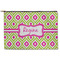 Ogee Ikat Zipper Pouch Large (Front)