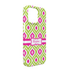 Ogee Ikat iPhone Case - Plastic - iPhone 13 (Personalized)