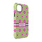 Ogee Ikat iPhone 14 Tough Case - Angle