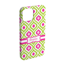 Ogee Ikat iPhone Case - Plastic - iPhone 15 (Personalized)