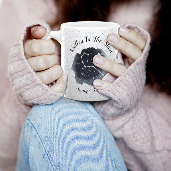Zodiac Constellations 11oz Coffee Mug - LIFESTYLE