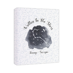 Zodiac Constellations Canvas Print - 11x14 (Personalized)