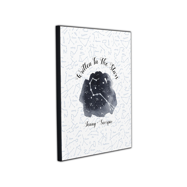 Zodiac Constellations 11x14 Wood Print - Angle View