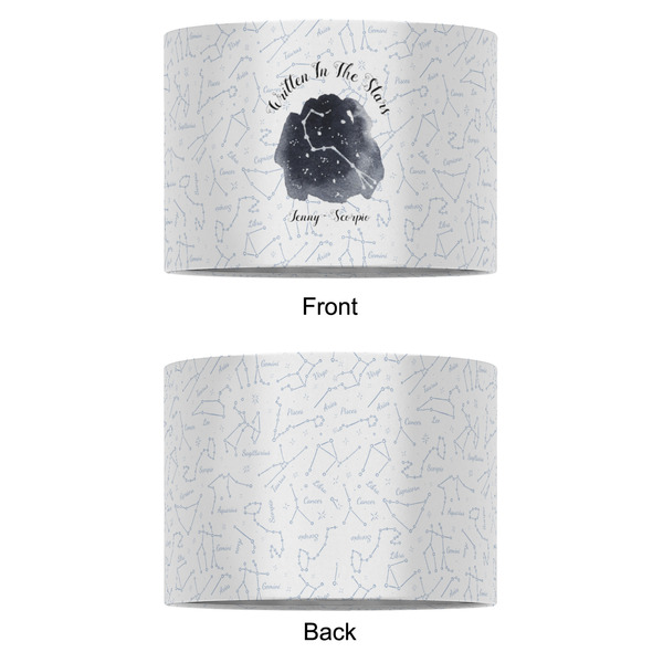 Zodiac Constellations 12" Drum Lampshade - APPROVAL (Fabric)