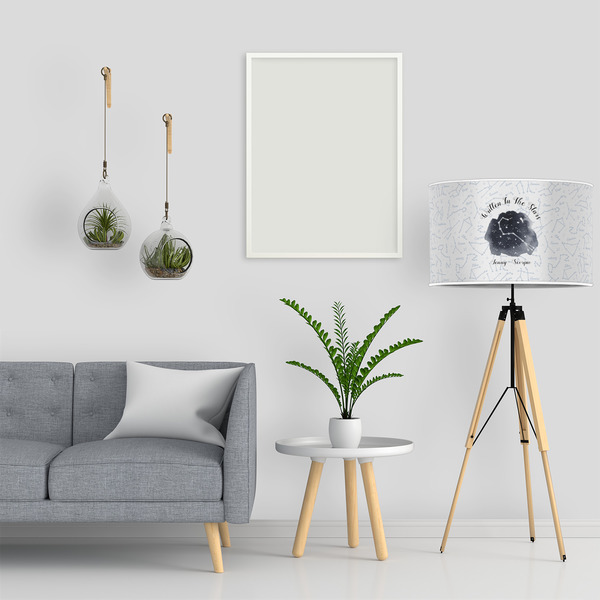 Zodiac Constellations 12" Drum Lampshade - LIFESTYLE