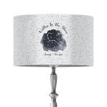 Zodiac Constellations 12" Drum Lamp Shade - Fabric (Personalized)