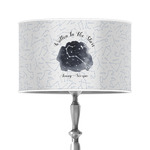 Zodiac Constellations 12" Drum Lamp Shade - Poly-film (Personalized)