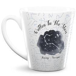 Zodiac Constellations 12 Oz Latte Mug (Personalized)