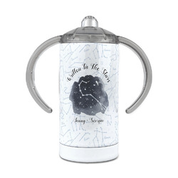 Zodiac Constellations 12 oz Stainless Steel Sippy Cup (Personalized)