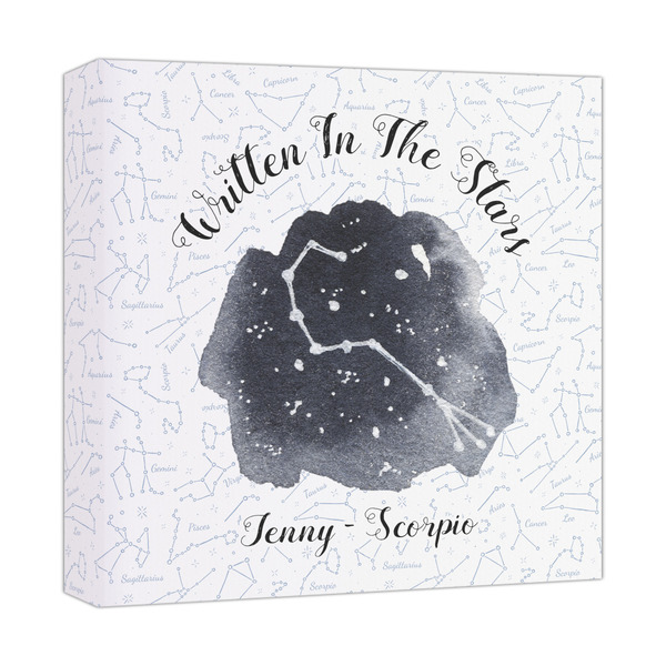 Custom Zodiac Constellations Canvas Print - 12x12 (Personalized)