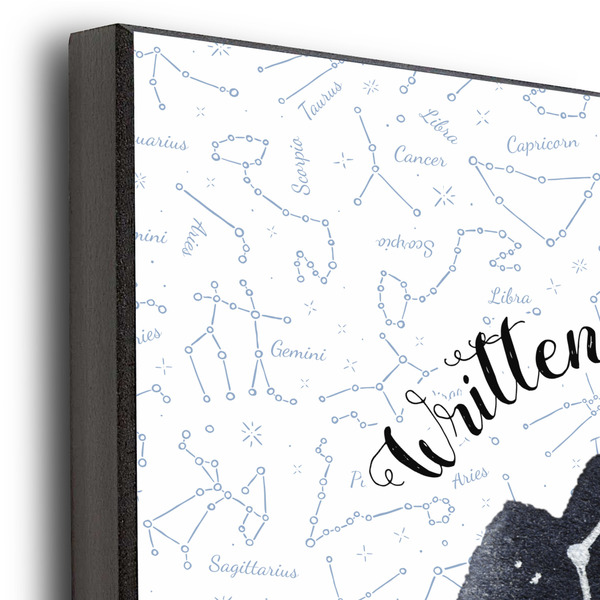 Zodiac Constellations 12x12 Wood Print - Closeup