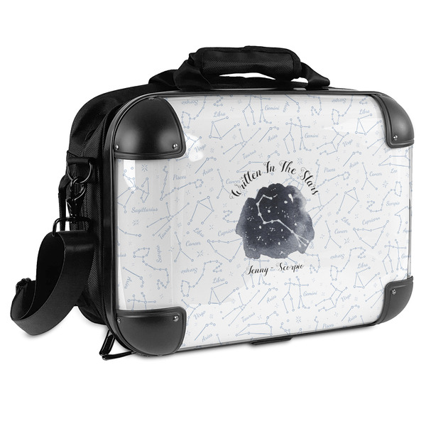 Custom Zodiac Constellations Hard Shell Briefcase (Personalized)