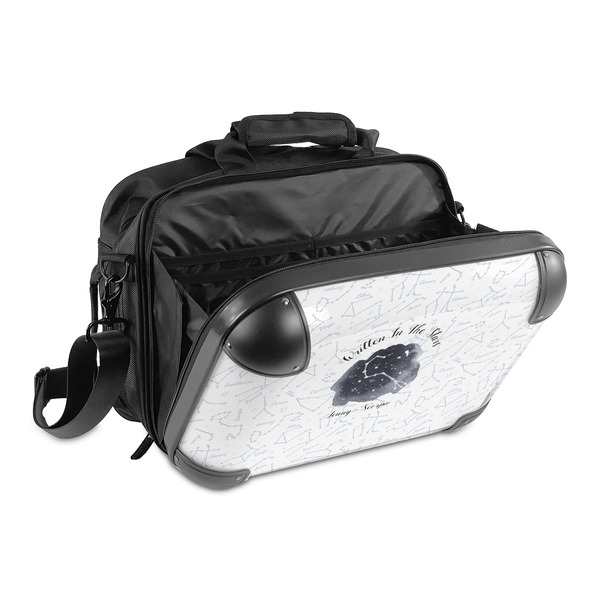Zodiac Constellations 15" Hard Shell Briefcase - Open