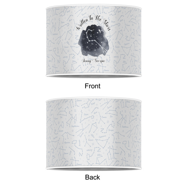 Zodiac Constellations 16" Drum Lampshade - APPROVAL (Poly Film)