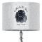 Zodiac Constellations 16" Drum Lampshade - ON STAND (Fabric)