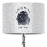 Zodiac Constellations 16" Drum Lamp Shade - Poly-film (Personalized)