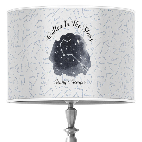 Custom Zodiac Constellations Drum Lamp Shade (Personalized)