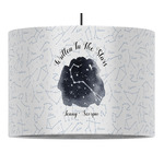 Zodiac Constellations Drum Pendant Lamp (Personalized)