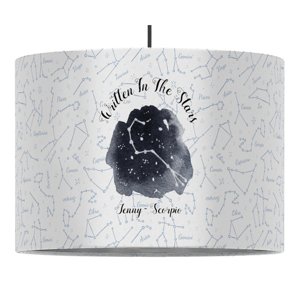 Custom Zodiac Constellations Drum Pendant Lamp (Personalized)
