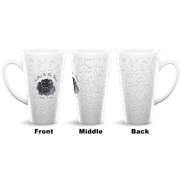 Zodiac Constellations 16 Oz Latte Mug - Approval
