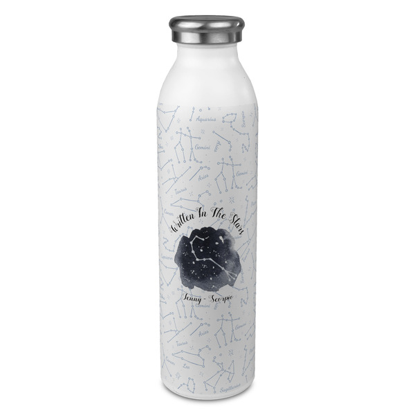 Custom Zodiac Constellations 20oz Stainless Steel Water Bottle - Full Print (Personalized)