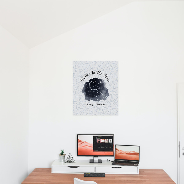 Zodiac Constellations 20x24 - Matte Poster - On the Wall