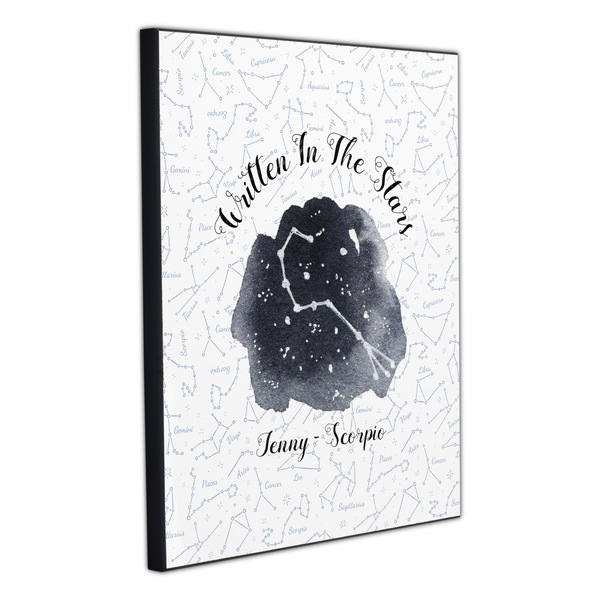 Zodiac Constellations 20x24 Wood Print - Angle View