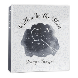 Zodiac Constellations 3-Ring Binder (Personalized)