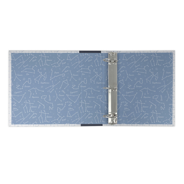 Zodiac Constellations 3 Ring Binders - Full Wrap - 2" - OPEN INSIDE