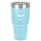 Zodiac Constellations 30 oz Stainless Steel Tumbler - Teal - Single-Sided (Personalized)