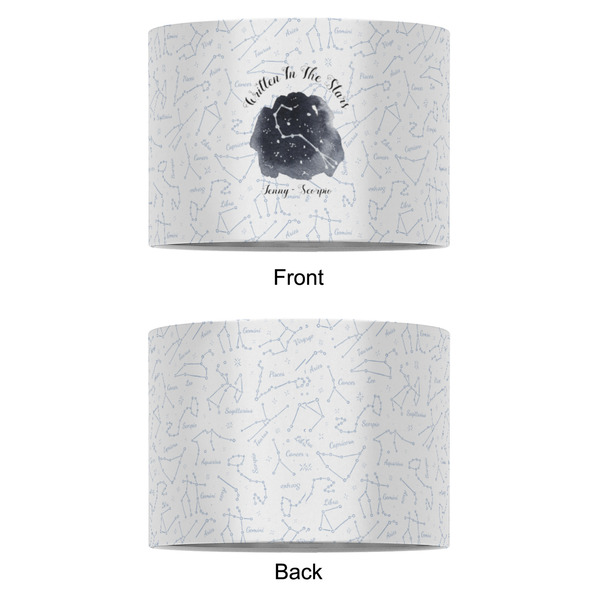 Zodiac Constellations 8" Drum Lampshade - APPROVAL (Fabric)