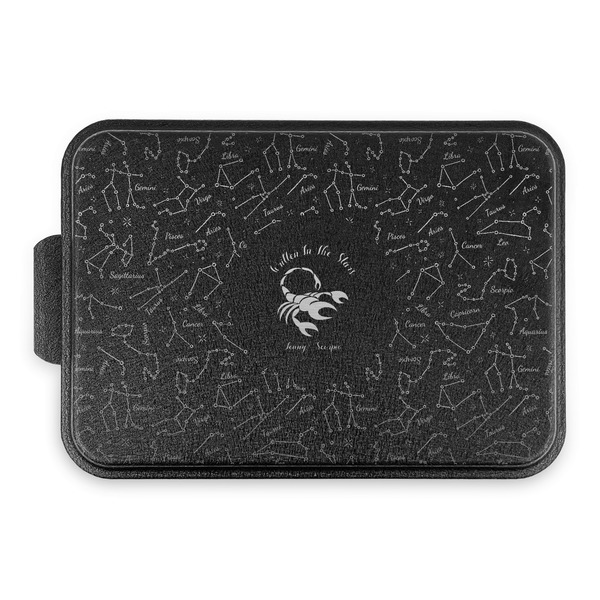 Custom Zodiac Constellations Aluminum Baking Pan with Black Lid (Personalized)