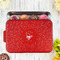 Zodiac Constellations Aluminum Baking Pan - Red Lid - LIFESTYLE