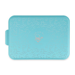 Zodiac Constellations Aluminum Baking Pan with Teal Lid (Personalized)