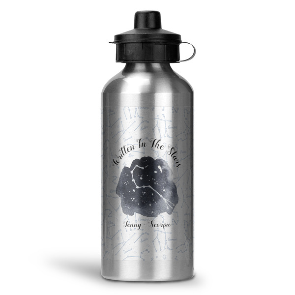 Custom Zodiac Constellations Water Bottles - 20 oz - Aluminum (Personalized)