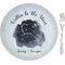 Zodiac Constellations 8" Glass Appetizer / Dessert Plates - Single or Set (Personalized)
