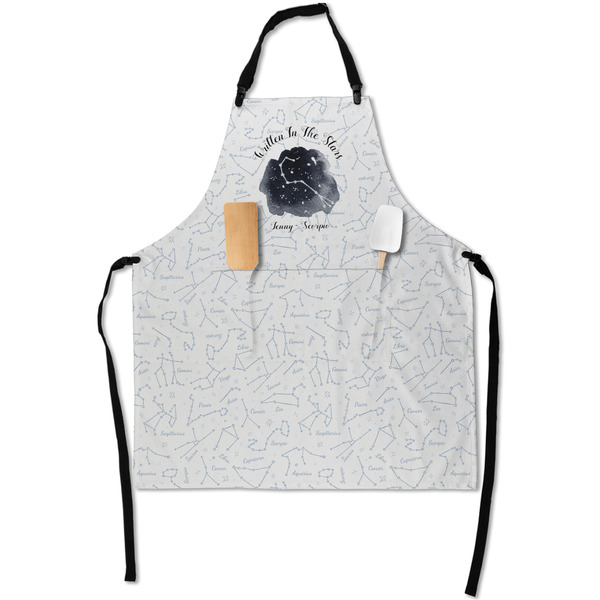 Custom Zodiac Constellations Apron With Pockets w/ Name or Text